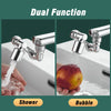 1080° Universal Rotation Faucet Sprayer Head Dual Effluent Washbasin Kitchen Robot Arm Extension Faucets Aerator Bubbler Nozzle