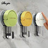 Strong Vacuum Suction Hooks Traceless No-Drilling Adhesive for Home Bathroom Kitchen Door Back Toilet Area Purpose Strong Hold