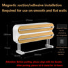 Plastic Wrap Dispenser 3in1 Magnetic & Self adhesive Cling Film Dispenser Cutter Kitchen Tool Aluminum Foil Baking Paper Cutter