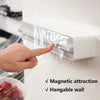 Plastic Wrap Dispenser 3in1 Magnetic & Self adhesive Cling Film Dispenser Cutter Kitchen Tool Aluminum Foil Baking Paper Cutter