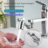1080° Universal Rotation Faucet Sprayer Head Dual Effluent Washbasin Kitchen Robot Arm Extension Faucets Aerator Bubbler Nozzle