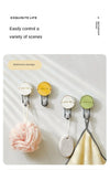 Strong Vacuum Suction Hooks Traceless No-Drilling Adhesive for Home Bathroom Kitchen Door Back Toilet Area Purpose Strong Hold