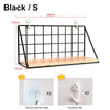 Spice Rack For Kitchen Hanging Wooden Spice Jar Storage Shelf Wall Kitchen Organizer Seasoning Holder Kitchen Accessories