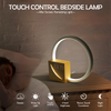 Hot Selling-Wake Up Night Light With Alarm Clock For Bedroom 3 Level Dimmable Touch Table Lamp With White Noise For Kids,Wake Up