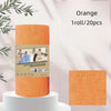 1 Roll Total Length Is 4m,Household Kitchen Towel Roll,Dishcloth, Suitable For Living Room,Bedroom,Kitchen Cleaning Supplies