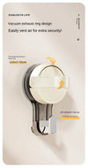 Strong Vacuum Suction Hooks Traceless No-Drilling Adhesive for Home Bathroom Kitchen Door Back Toilet Area Purpose Strong Hold