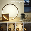 Hot Selling-Wake Up Night Light With Alarm Clock For Bedroom 3 Level Dimmable Touch Table Lamp With White Noise For Kids,Wake Up
