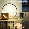 Hot Selling-Wake Up Night Light With Alarm Clock For Bedroom 3 Level Dimmable Touch Table Lamp With White Noise For Kids,Wake Up