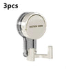 Strong Vacuum Suction Hooks Traceless No-Drilling Adhesive for Home Bathroom Kitchen Door Back Toilet Area Purpose Strong Hold